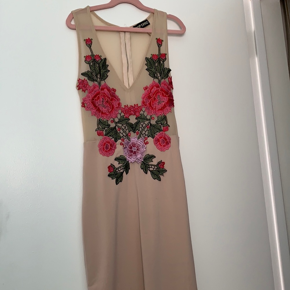 Top Chic tight Flower Dress!!
